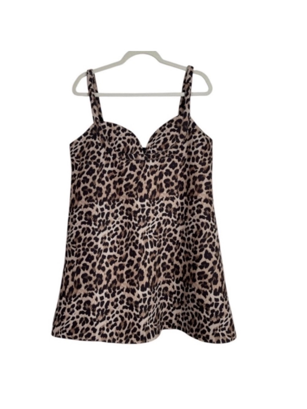 Dhruv Kapoor Leopard Print Mini Dress Size M NWT Anthropologie